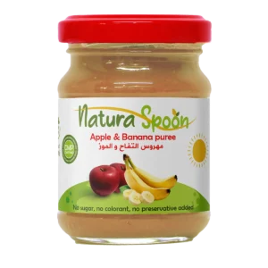 Natura spoon Apple   Banana puree