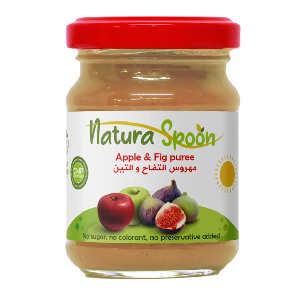 Natura spoon Apple   Fig puree