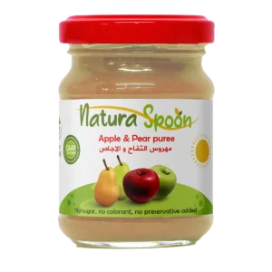 Natura spoon Apple   Pear puree