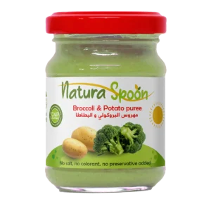 Natura spoon Broccoli   Potato puree