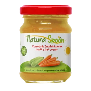 Natura spoon Carrot   Zucchini puree