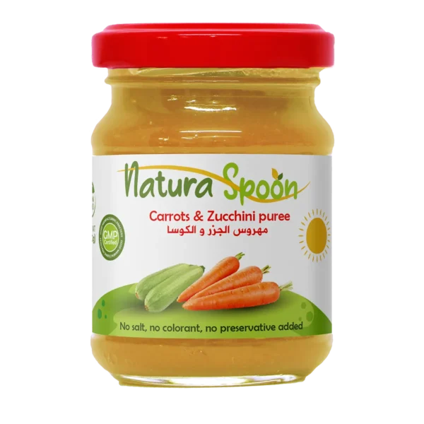 Natura spoon Carrot   Zucchini puree