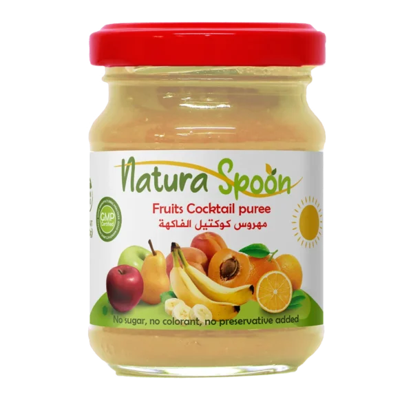 Natura spoon Fruits Cocktail puree