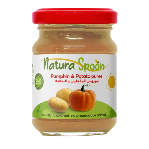 Natura spoon Pumpkin   Potato puree