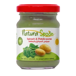 Natura spoon Spinach   Potato puree