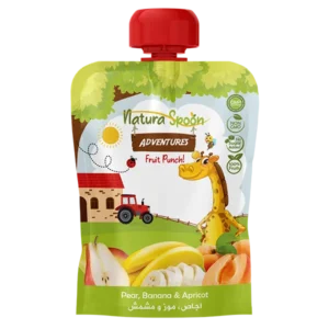 Natura Spoon pear bannana apricot